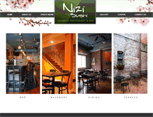 Tablet Screenshot of nizi-sushi.com